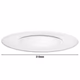 (2 Stück) WMF | AVA - Teller - flach - Fahne - Ø 100mm