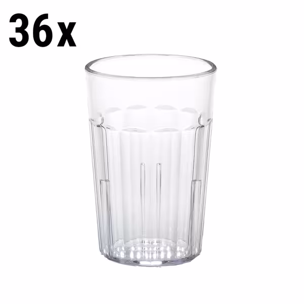 (36 stuks) CAMBRO | NEWPORT - Drinkbeker - 228 ml - BPA-vrij - Transparant
