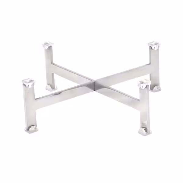 Buffetstandaard - RVS - 210x210mm - Hoogte: 120mm