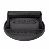 Hamburgatrice manuale - Ghisa - Ø 150mm - superficie liscia - Nero