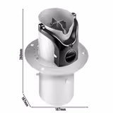 Commercial Automatic Espresso Portafilter Cleaner – Worktop Built-In – Auto-Sensor – Stainless Steel & ABS