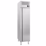 Koelkast RVS PREMIUM PLUS - GN 1/1 - 482mm - 325liter - tot +6°C - met 1 deur - geforceerde koeling, LED‑verlichting & legroosters