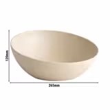 (6 Stück) Schale - FROSTFIRE - Aluminium - 1,9 Liter - Ø 265mm - Beige