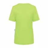 KARLOWSKY | Ladies' Tunic Essential – Kiwi Green - Size 50 - Short Sleeve - V-Neck - 95°C Washable