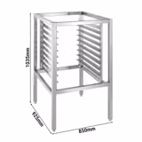 Podstavec pekárenské trouby + držák plechů pro 9x EN