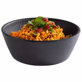 (6 db) Tál - NERO - melamin - 0,45 l - szögletes - 155x155 mm - halmozható - fekete