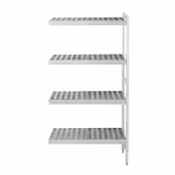Aluminium Anbauregal - 1491x1800mm - Tragkraft: 600 kg