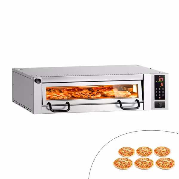Pizzaofen Power - 6x 34cm - Digital