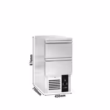 Koelwerkbank PREMIUM - 450x700mm - 2 lades - GN 1/1 - digitale thermostaat - 102 liter