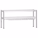 Mostek grzewczy PREMIUM na podczerwień z promiennikiem ceramicznym - 1600x370mm - 1,4kW - 1 podgrzewany poziom, 1 półka - regulowana wysokość