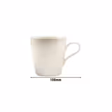 (6 pcs) SELTMANN WEIDEN | Porcelain Coffee Mug – 260 ml – Cream – Maxim Coupe Series