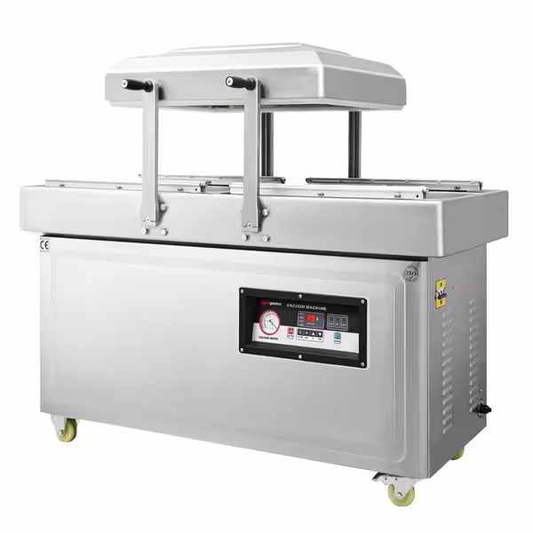 Podwójna komora do pakowania próżniowego – 2 x 20 m³/h – 2 x 750 W