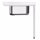 Table d’entrée pour lave-vaisselle - 800mm - Montage à droite - avec 1 bac - pour DSHI1080WD