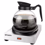 Värmeplatta - 60 W - för 1 kaffe-/tekanna, Ø 174 mm