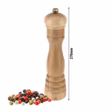 (12 pieces) PEUGEOT | Auberge u'Select Pepper Mill Grinder – Natural Beech - Beech Wood - 27 cm