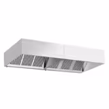 Commercial Wall-Mounted Extractor Hood – 3000mm – with Baffle Filters & Lighting
