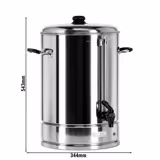 Percolateur à café - Inox - Filtre permanent - 15litres - 1,5kW