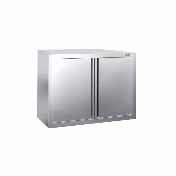 Edelstahl Wandhängeschrank PREMIUM - 800x400mm - mit Flügeltür - 650mm hoch