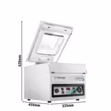 Henkelman | Jumbo Plus - Hazneli vakum mühürleyici - 8m³/h - 400 Watt - Dijital