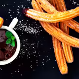 Churro-Maschine - 3 Liter - inkl. 5 Churro-Aufsätze