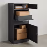 Mailbox with Parcel Drop Box – Fits up to Size M - Rustproof - Lockable - Weatherproof