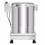 Secador de salada / Centrifugadora de vegetais PROFISSIONAL - 20L - 35kg/h - 230V - 370W - 1400rpm - Aço inoxidável - incl. tubo de drenagem