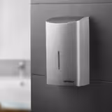 (2 pieces) AIR-WOLF | Automatic Hand Dryer – Stainless Steel - 342–414 km/h Air - 74 dB - IR Sensor