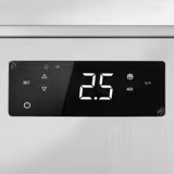 Commercial Refrigerated Worktable ECO – 2230 × 700 mm – 4 Doors – Upstand – Modern Digital Display