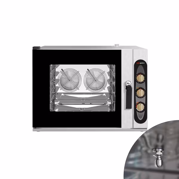 Bakkerij-Elektrisch-Combisteamer - Handmatig - 4x 600x400