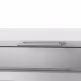 Table réfrigérée de préparation Mini - 1460 x 700 mm - avec 3 portes - superstructure en inox 8x GN 1/4