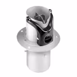 Portafilter Cleaner - countertop installation - Stainless Steel & ABS - 187x187x234mm - with automatic activation - deck-mounted