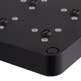 Estação de carregamento 12-portas - ABS (plástico) - 430x330x45mm - Preto - incl. tomada de alimentação, 2 telecomandos com pilhas