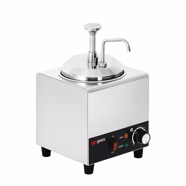Beheizter Saucenspender - 600 Watt - 1,7 Liter - inkl. Einsatz