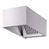 Commercial Wall-Mounted Extractor Hood – 800mm – with Baffle Filters & Lighting