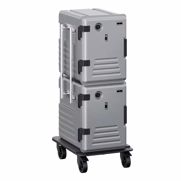 Thermobox - Frontlader - GN 1/1 - 2x83 Liter - verwarmd - voor 24x GN 1/1