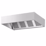 Afzuigkap doosmodel - 2200mm - met labyrintfilters & verlichting
