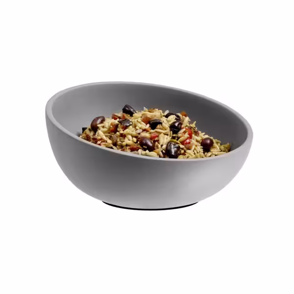 (6 pieces) Bowl - ELEMENT - Concrete - 1.7 liters - Ø 260mm - Gray