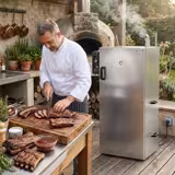 Mini Smoker Oven - Digital - with 8 Racks - 500x447mm