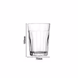 (12 stuks) LIBBEY | PANELED TUMBLERS - Sapglas - 251ml