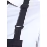 (6 db) KARLOWSKY | Bib kötény Basic - Fekete