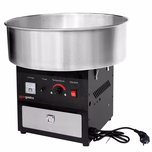 Suikerspinmachine - Ø52cm - 950W - zwart