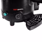 Salep ve Sıcak Çikolata Makinesi - 10L - 1,0kW - Siyah - Musluklu