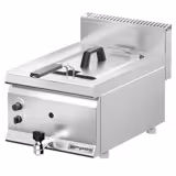Gas Fritteuse - 8 Liter - 6 kW - mit Ablasshahn