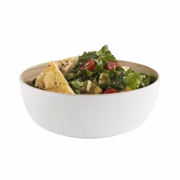 (6 pieces) Bowl - FRIDA - Melamine - 1,8 Liter - Ø 215mm - White