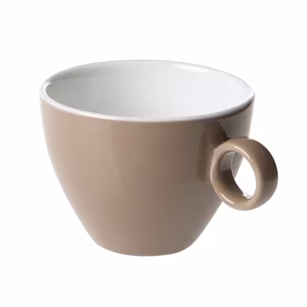 (6 stuks) BART COLOUR CAFE - Cappuccinokop - 230ml - Bruin