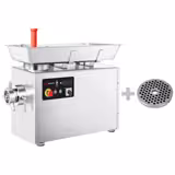 Tritacarne elettrico professionale 32 da banco - 500kg/h - 2,2kW - refrigerato - piastra 4,0mm