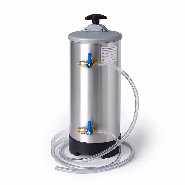 Descalcificador de agua profesional - manual - 12L - Rendimiento: 1.000L/h