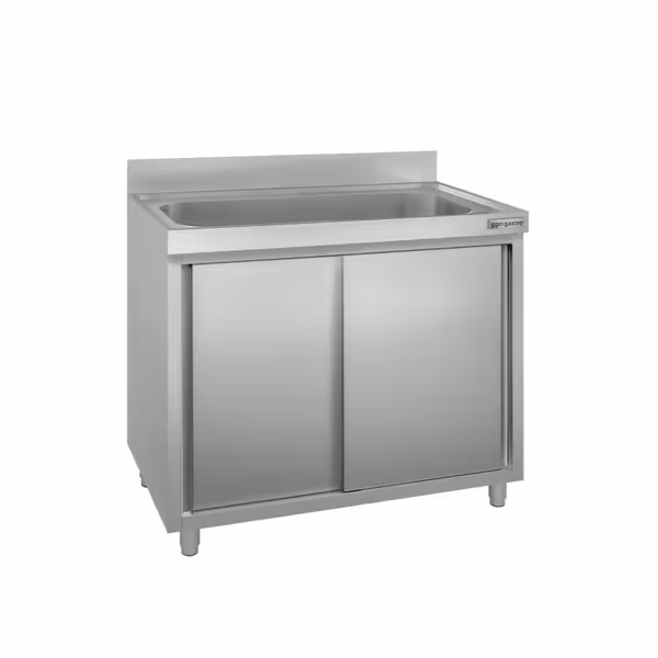 Afwaskast ECO - 1000 x 600 mm - met 1 spoelbak