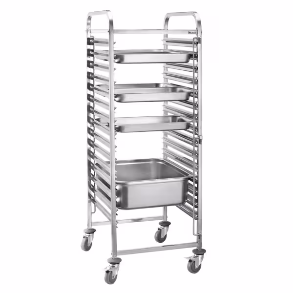 Tablettwagen - für 16 Tabletts GN 2/1