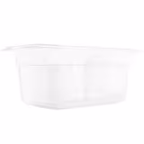 (6 stuks) Polypropyleen GN bak GN 1/4 - transparant - 3,7 liter - Hoogte: 150mm